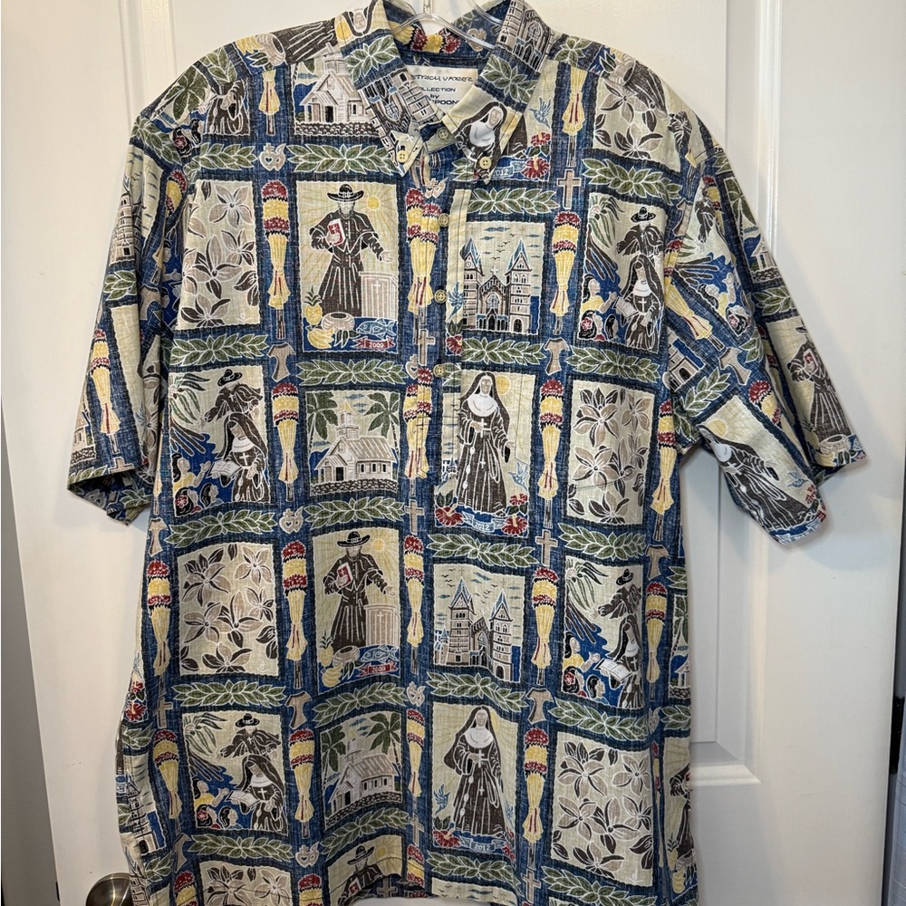 Reyn Spooner Button Down Aloha Shirt
